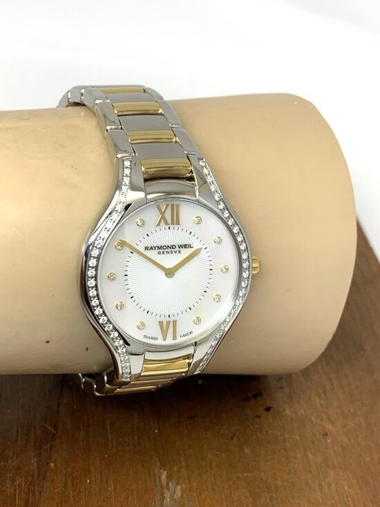 Raymond Weil Women\'s Watch 5132 Swiss Quartz Diamond Mother of Pearl Dial 32mm main image 9